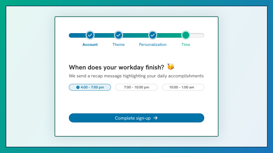 Redesigning Onboarding